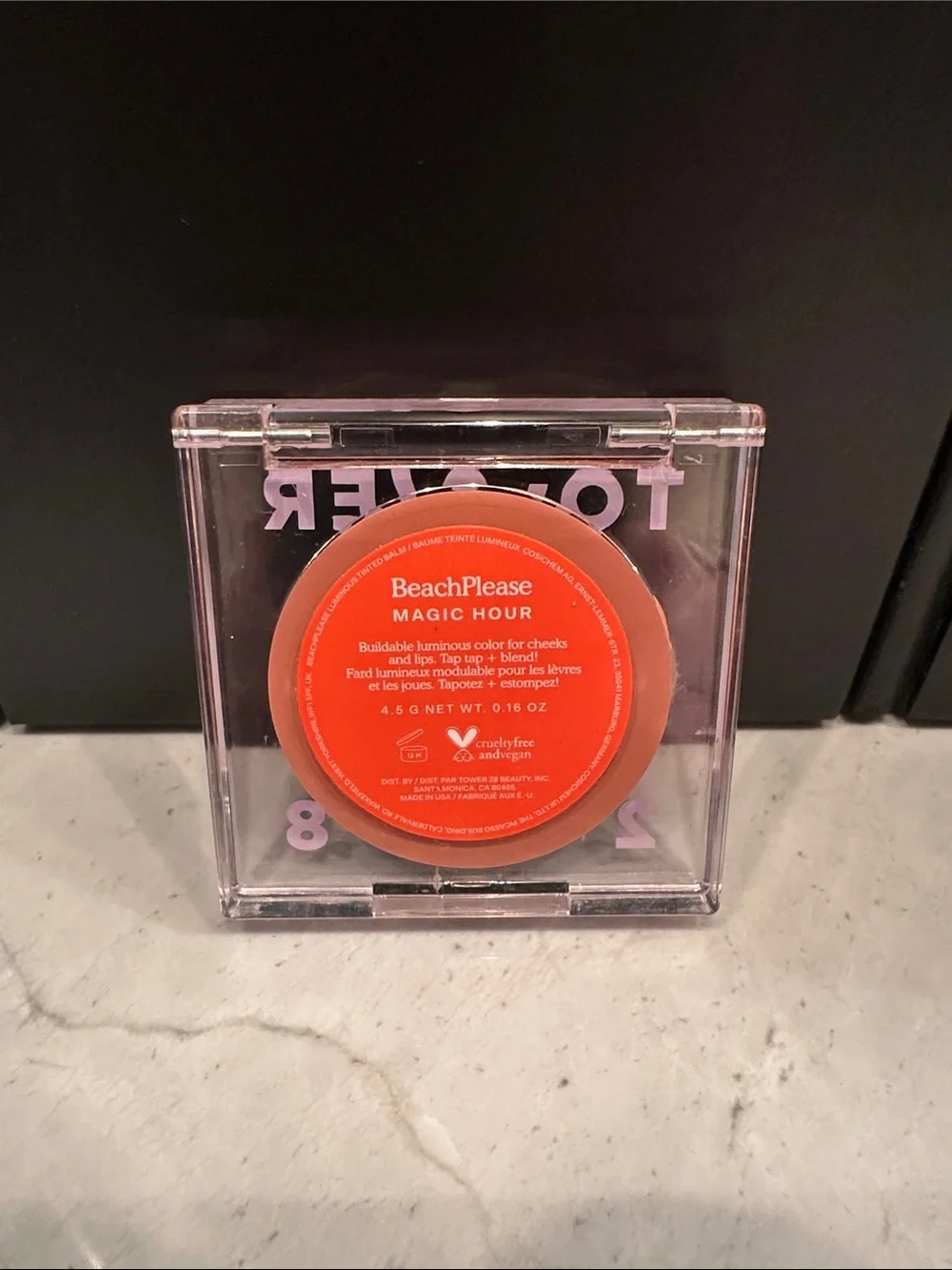 Tower 28 Beach Please Cream Blush & Tinted Lip Balm — Magic Hour